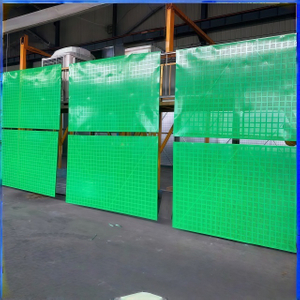 Factory Direct Premium Galvanized Climbing Frame Safety Net for High-rise Building. Building Exterior Construction Protection