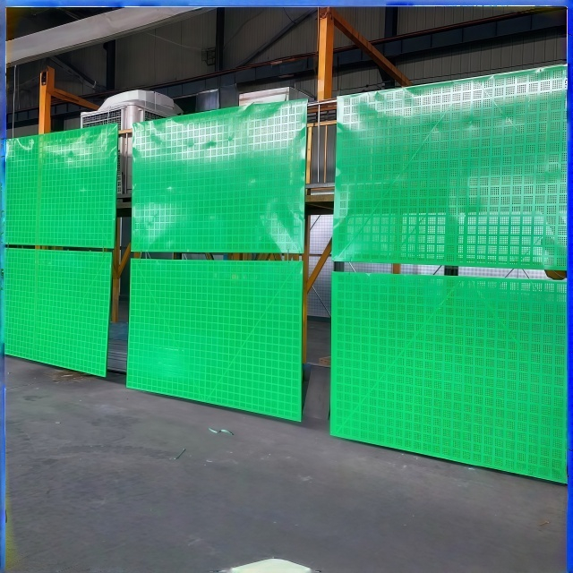 Factory Direct Premium Galvanized Climbing Frame Safety Net for High-rise Building. Building Exterior Construction Protection