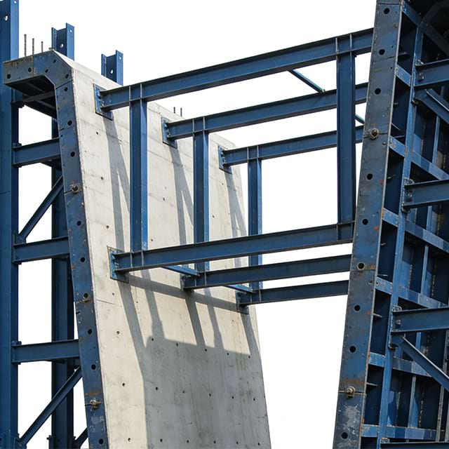 High Strength Steel Concrete Formwork For Tunnel & Bridge Engineering