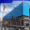 Factory Direct Premium Galvanized Climbing Frame Safety Net for High-rise Building. Building Exterior Construction Protection